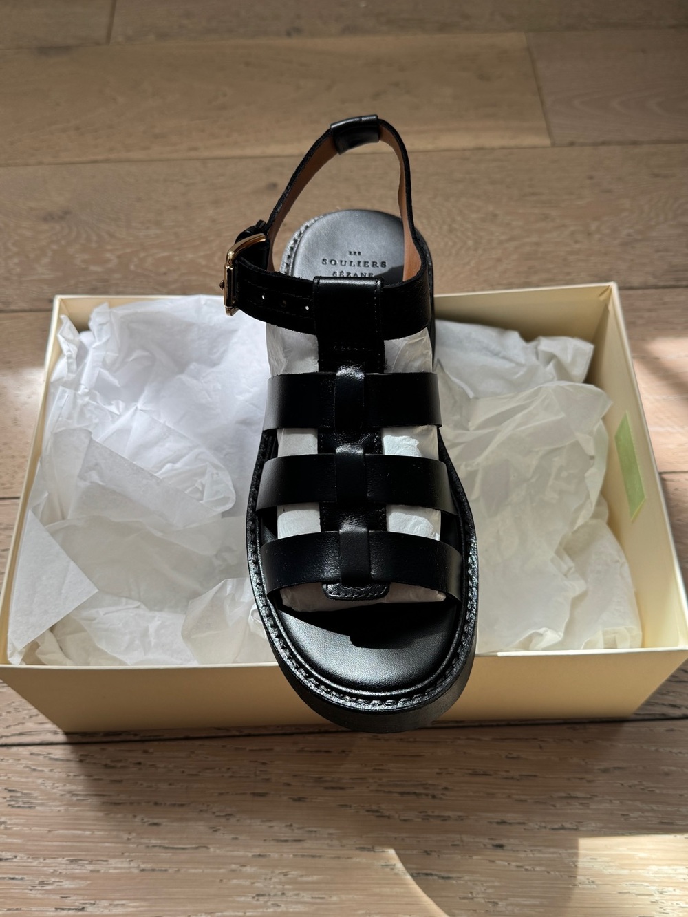 Sezane - Allie Low Sandals NWT - Picture 6 of 9